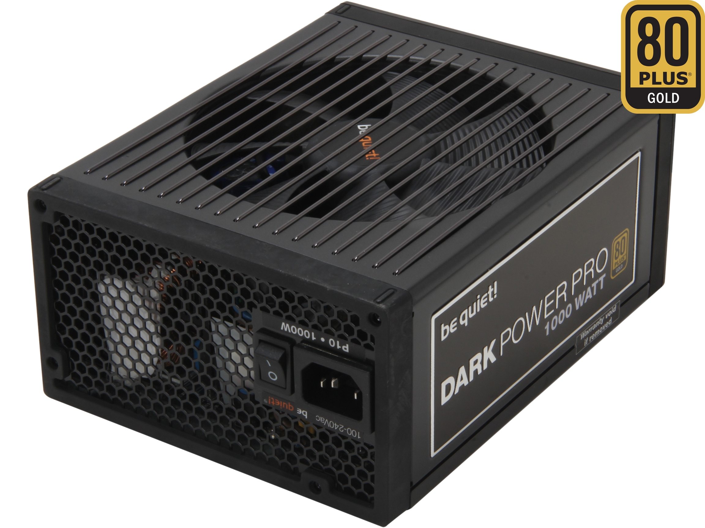 be quiet DARK POWER PRO 10 BN604 1000W ATX12V / EPS12V SLI Certified CrossFire Ready 80 PLUS GOLD Certified Modular Active PFC PFC SLI CrossFire 80 PLUS GOLD Certified Modular 1000W ATX 12V v2.3 / EPS 12V v2.92 Power Supply