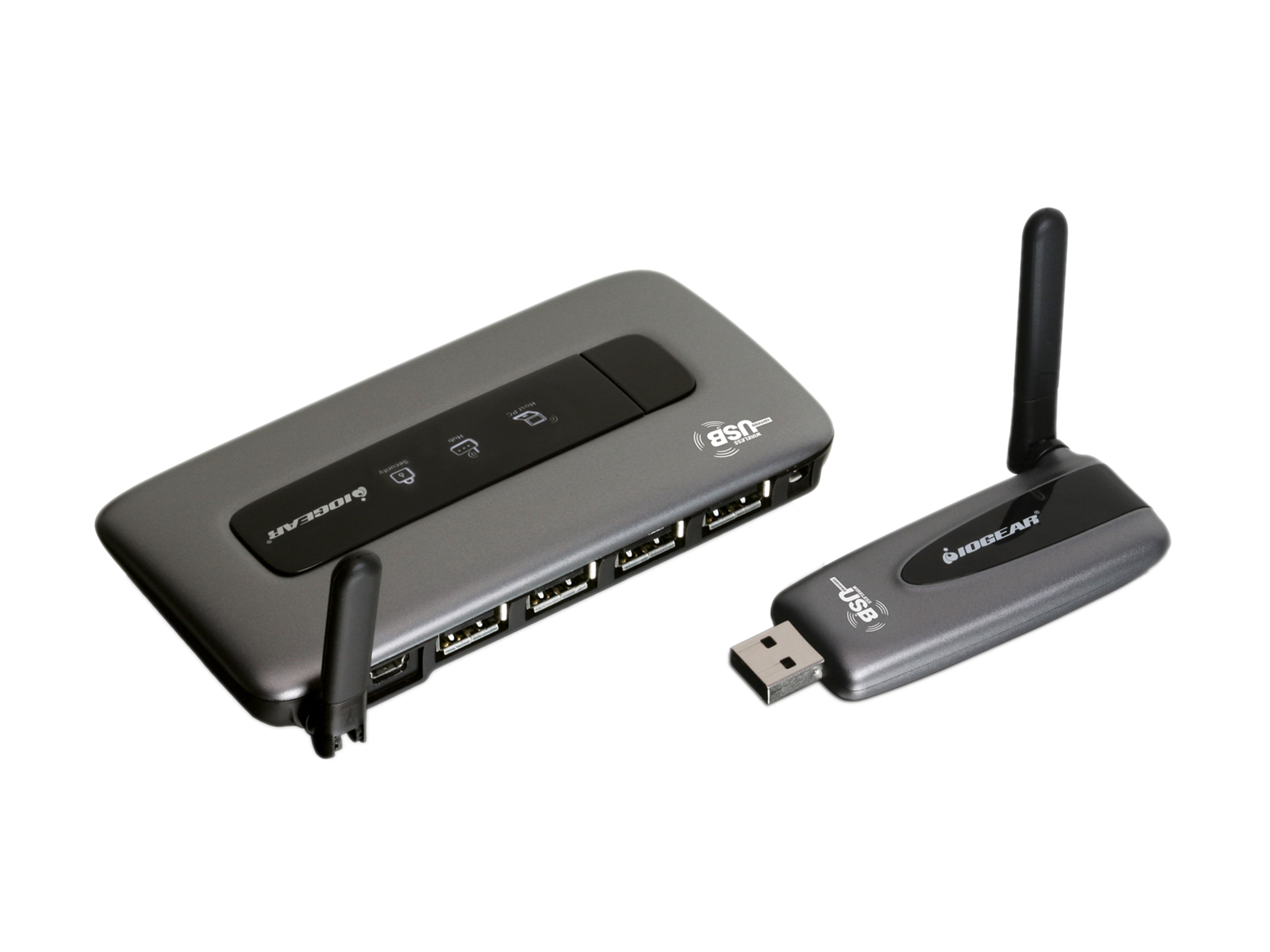    IOGEAR GUWH204KIT Wireless USB Hub and Adapter Kit