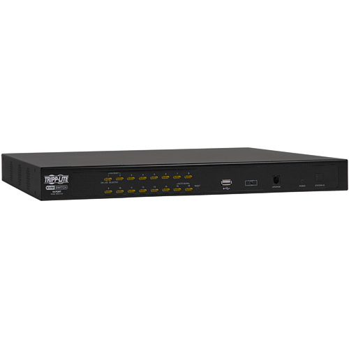   com   TRIPP LITE B022 U16 16 Port NetDirector 1U Rackmount KVM Switch