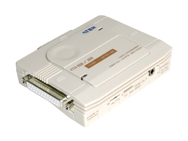 Aten AS251S 2 Port Compact Serial Auto Switch