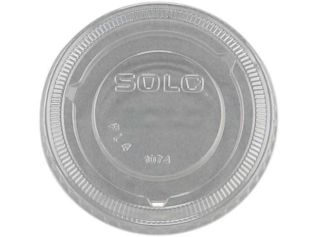 C Plas Souffle Cup Lid F/3.25 7Oz Cle 20/125