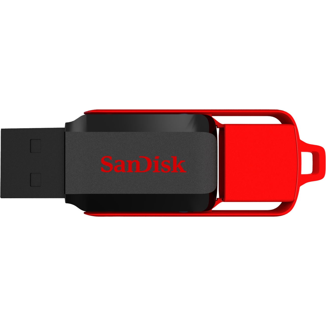 SanDisk Cruzer Switch SDCZ52 004G B35 4 GB USB 2.0 Flash Drive   Black, Red