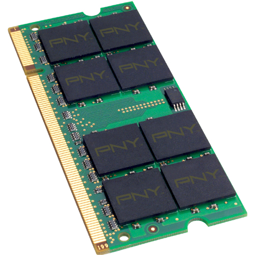 PNY Optima 2GB 200 Pin DDR2 SO DIMM DDR2 667 (PC2 5300) Laptop Memory Model MN2048SD2 667