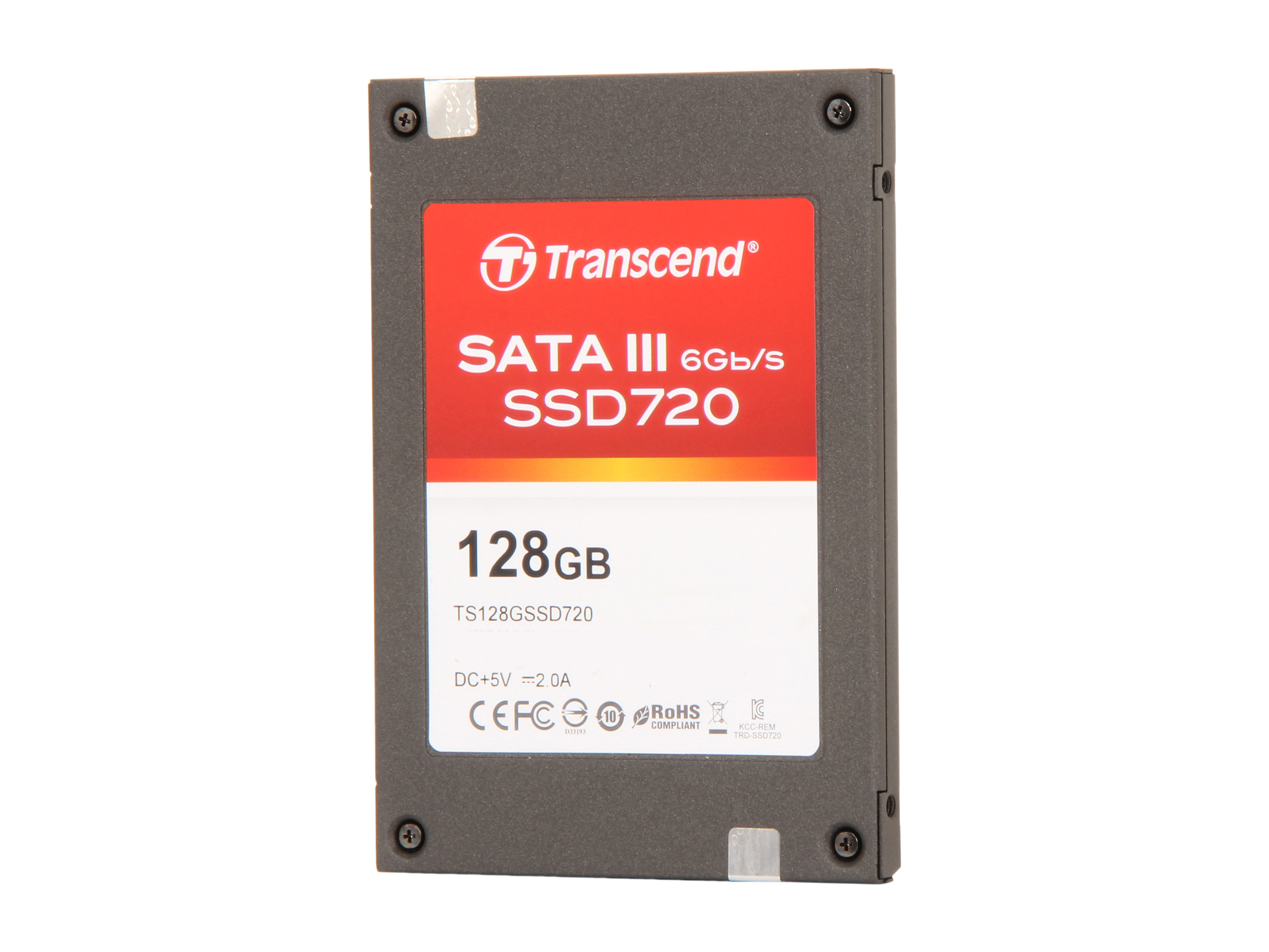 Transcend SSD 720 2.5" 128GB SATA III Internal Solid State Drive (SSD) with Desktop Upgrade Kit