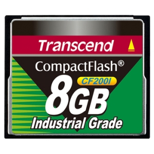 Transcend TS8GCF200I 8 GB CompactFlash (CF) Card