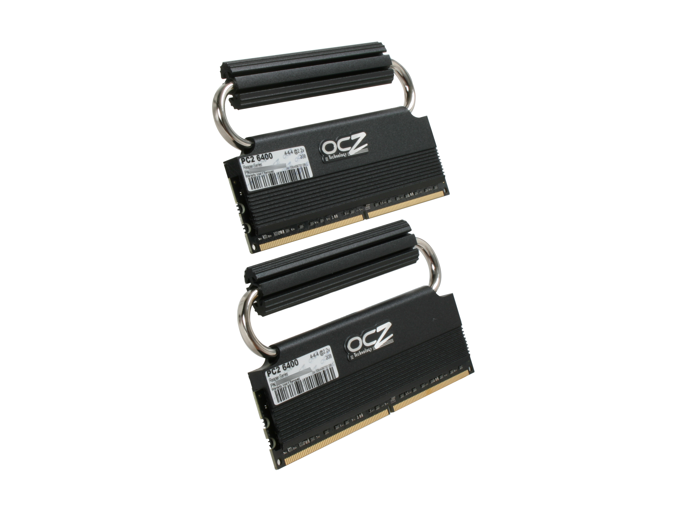 OCZ Reaper HPC Edition 4GB (2 x 2GB) 240 Pin DDR2 SDRAM DDR2 800 (PC2 6400) Dual Channel Kit Desktop Memory Model OCZ2RPR800C44GK