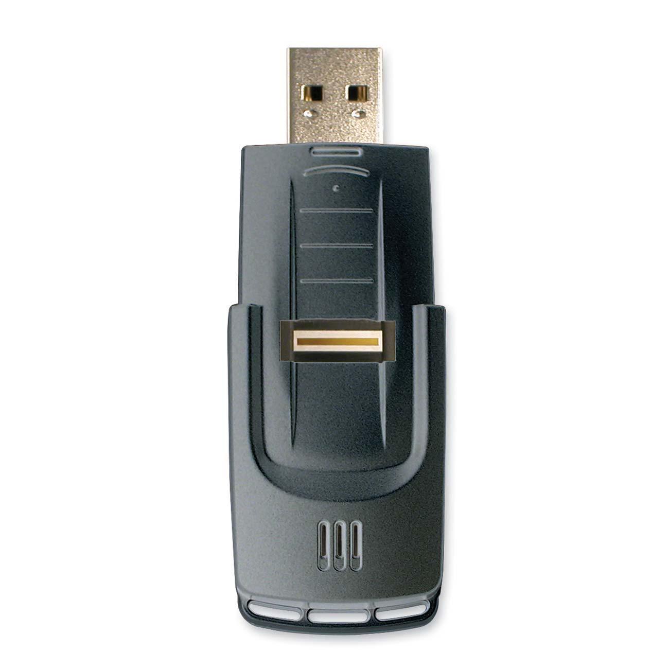Kanguru Bio AES 2GB USB 2.0 Flash Drive 256bit AES Encryption Model AES SB MD 2G