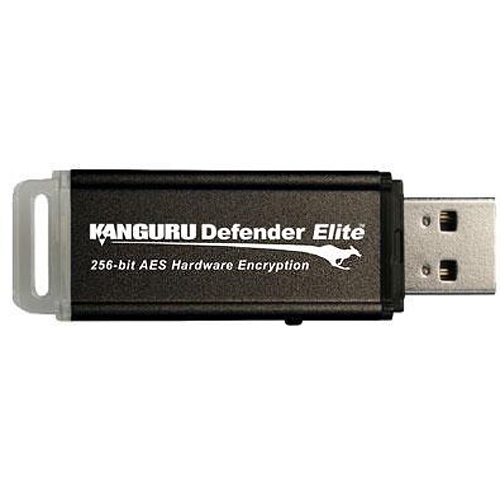 Kanguru 64GB Defender Elite USB 2.0 Flash Drive Model KDFE 64G