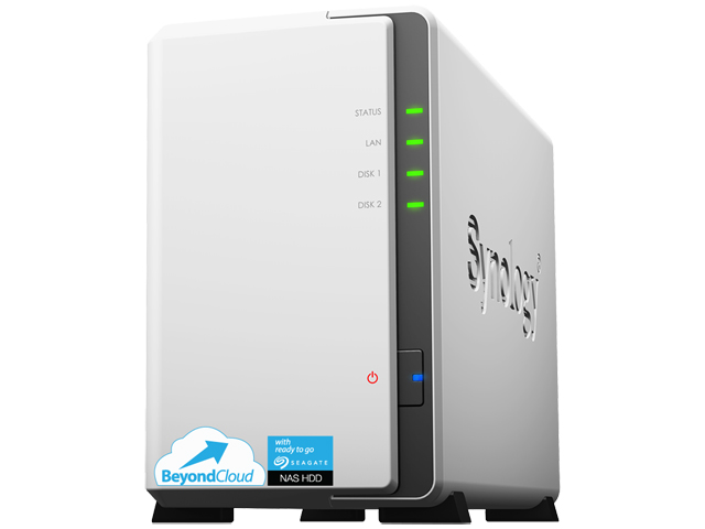 Synology BeyondCloud Mirror 2 Bay (2x 3TB NAS Drives) Network Attached Storage (NAS) BC214se 2300