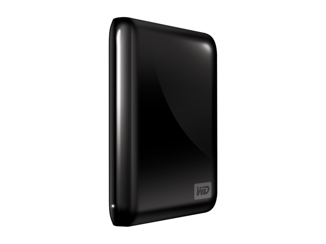 WD My Passport Essential 250GB USB 2.0 2.5" Portable Hard Drive WDBAAA2500ABK NESN Midnight Black