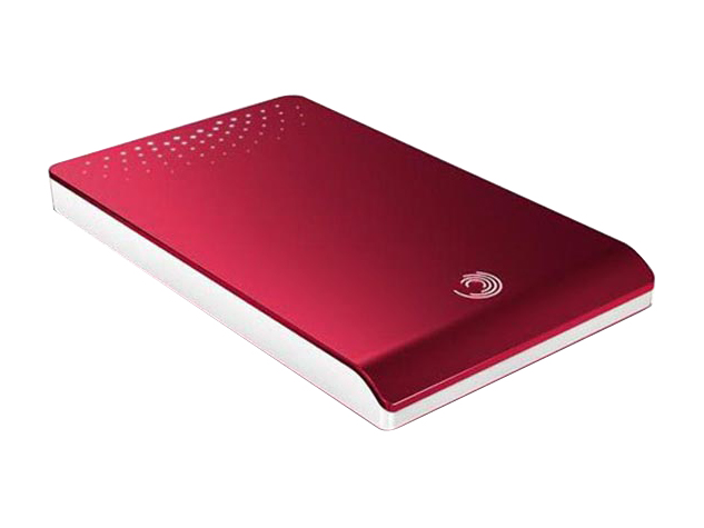 Seagate FreeAgent Go 320GB USB 2.0 2.5" External Hard Drive ST903203FDA2E1 RK Red