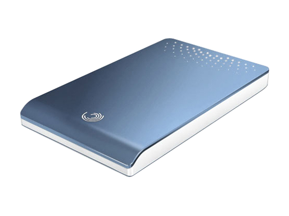 Seagate FreeAgent Go 500GB USB 2.0 2.5" External Hard Drive ST905003FLA2E1 RK Sky Blue