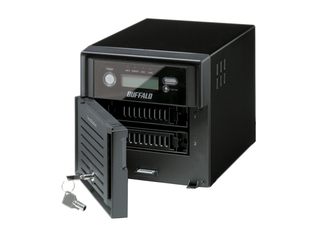 BUFFALO TS WVH2.0TL/R1 2TB (2 x 1TB) TeraStation Pro Duo Dual Drive Network Attached Storage