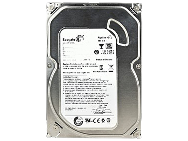 Refurbished Seagate ST3500414CS/P 500GB 7200 RPM 16MB Cache SATA 6.0Gb/s 3.5" Internal Hard Drive Bare Drive