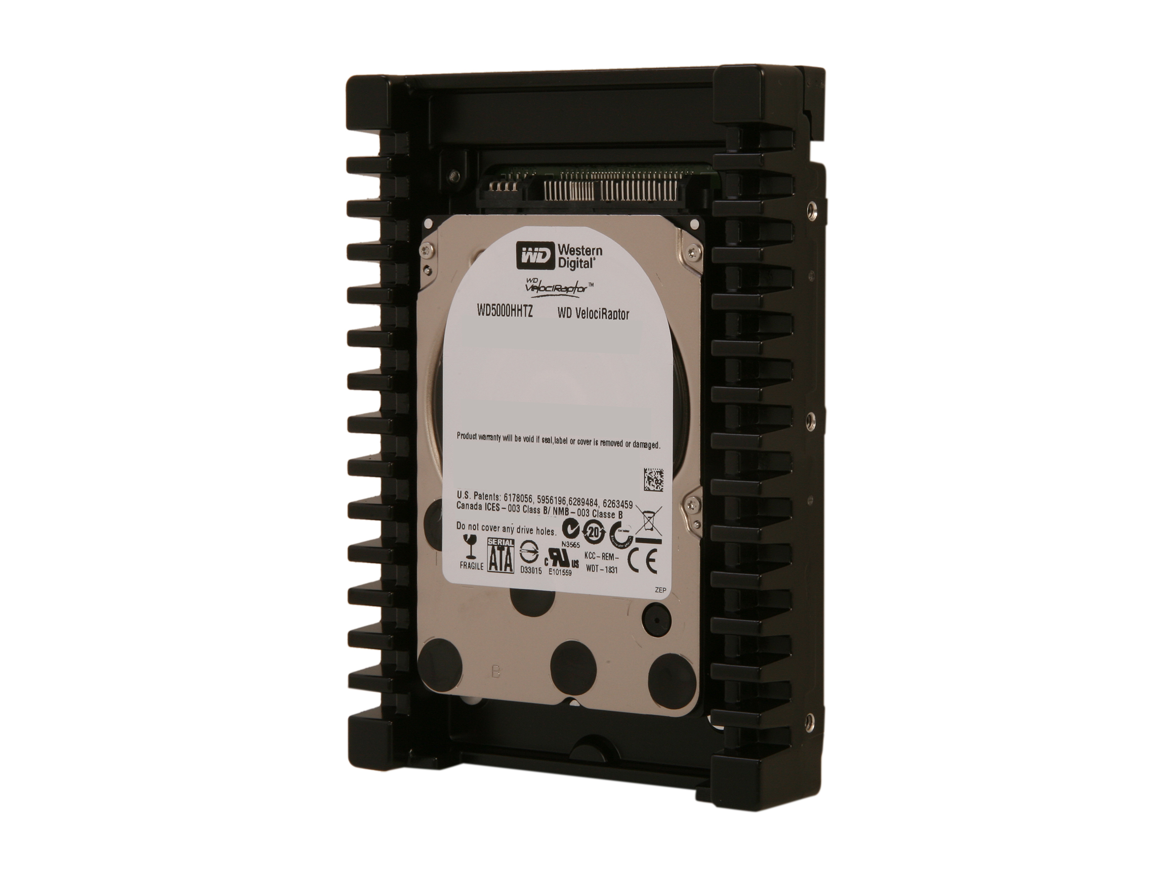 Western Digital WD VelociRaptor WD5000HHTZ 500GB 10000 RPM 64MB Cache SATA 6.0Gb/s 3.5" Internal Hard Drive Bare Drive