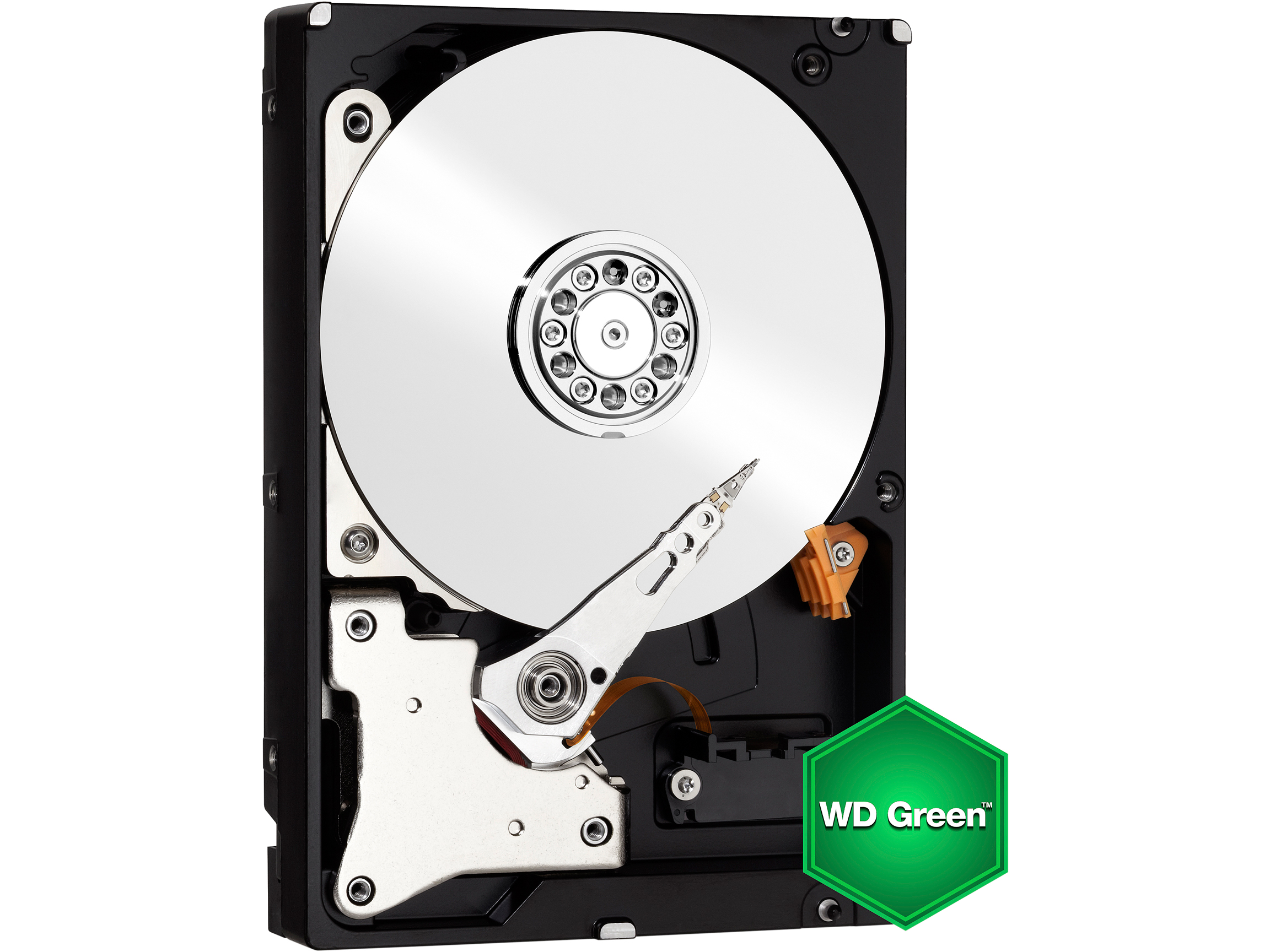 WD Green WD40EZRX 4TB IntelliPower 64MB Cache SATA 6.0Gb/s 3.5" Internal Hard Drive   Bulk Bare Drive