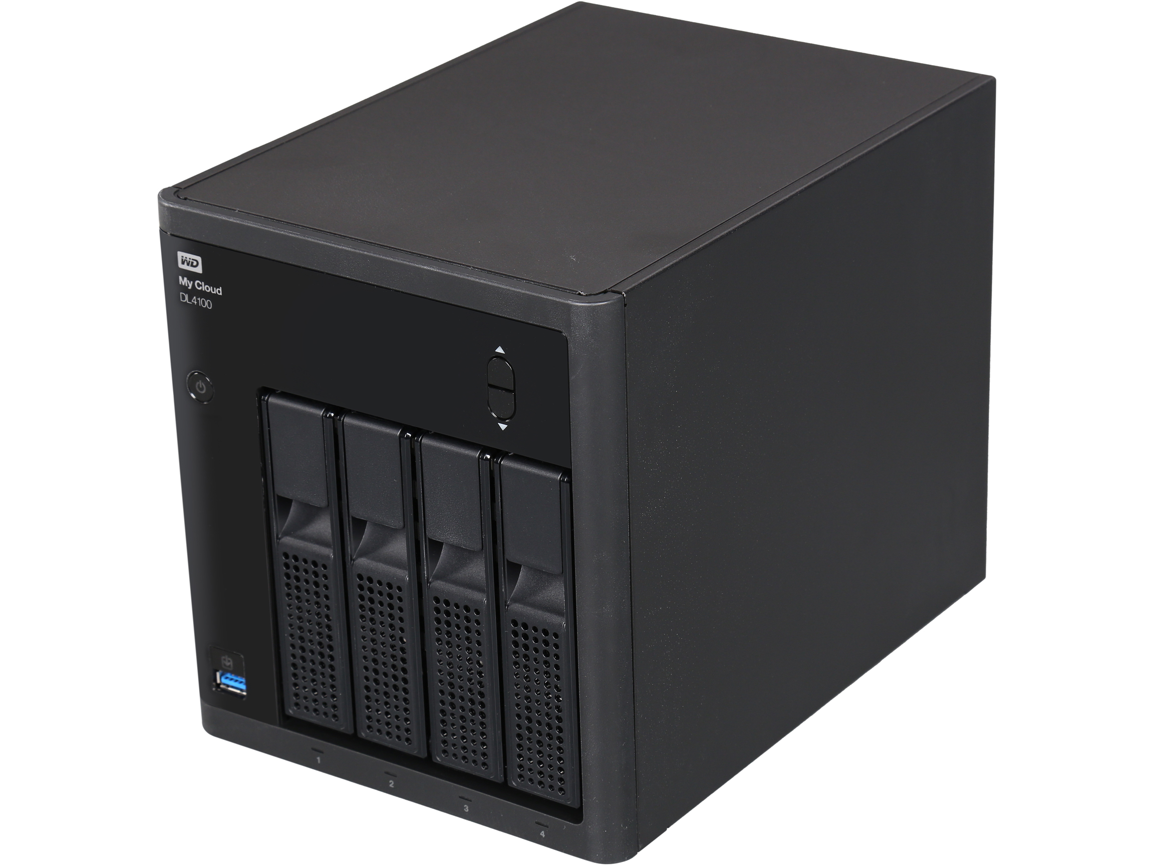 WD 24TB My Cloud DL4100 Business Series DL4100 NAS Network Attached Storage   NAS WDBNEZ0240KBK NESN