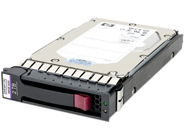 Refurbished HP 605475 001 2TB 7200 RPM SAS 3.5" Internal Hard Drive