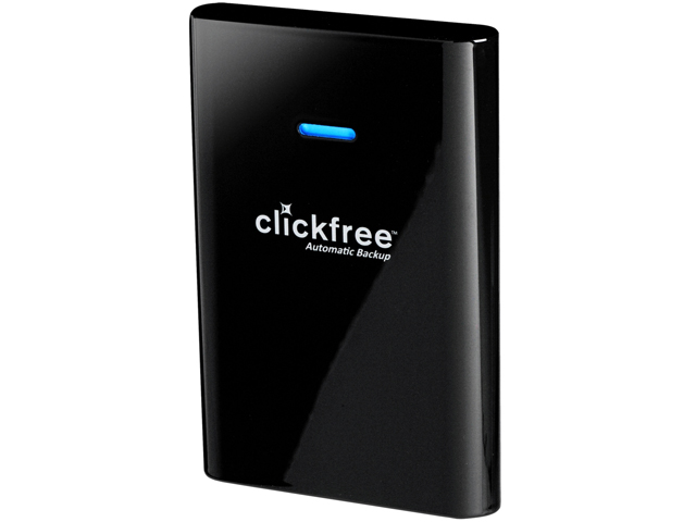    Clickfree 1TB USB 3.0 Black C2N Portable Hard Drive 