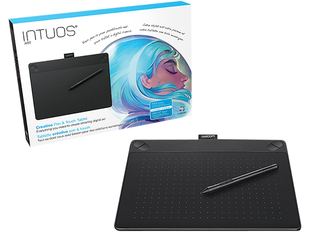 Wacom CTH690AK Intuos Art Pen & Touch Tablet   Bk