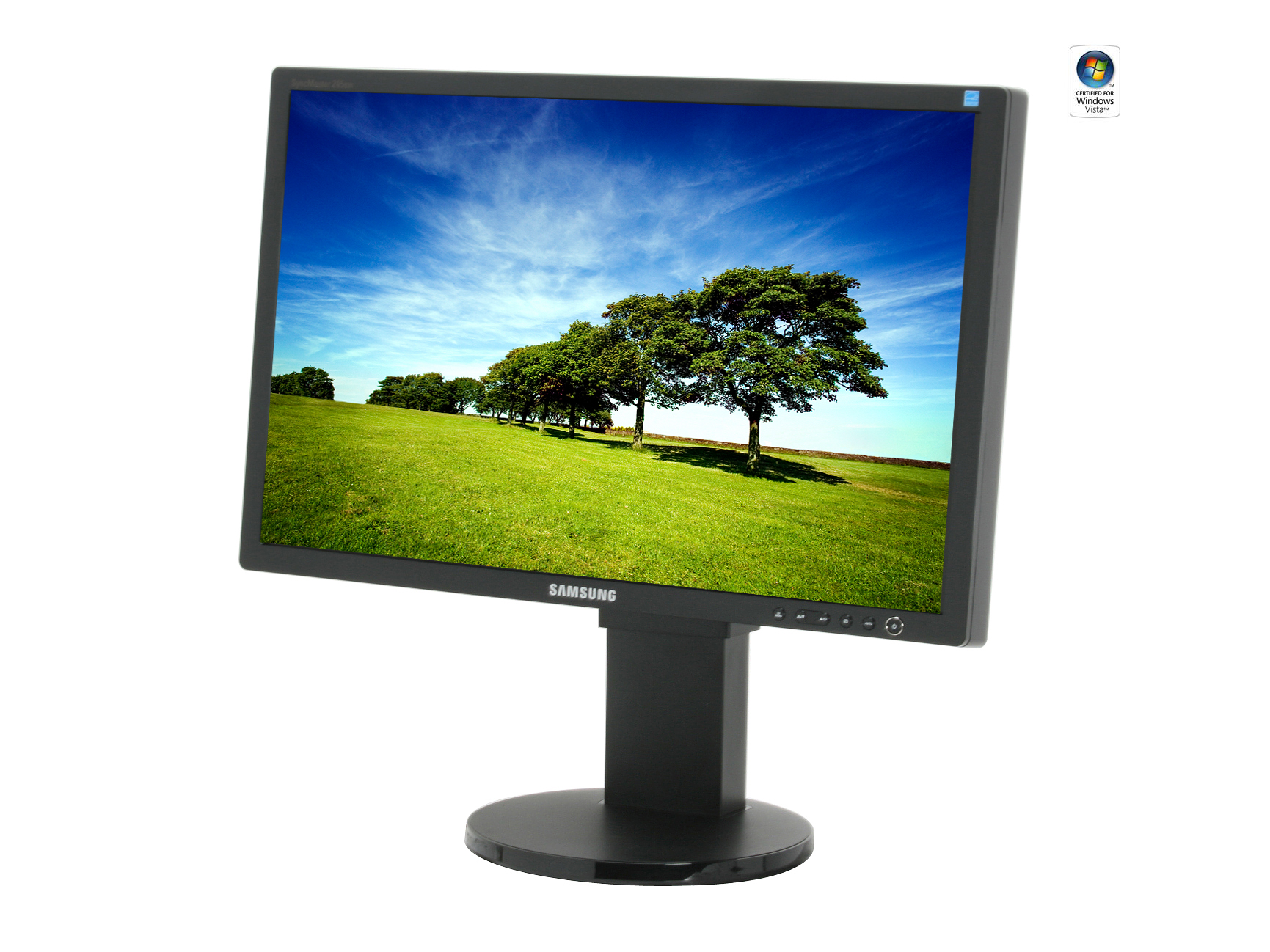SAMSUNG 245BW Black 24" Widescreen LCD Monitor with Height Adjustment