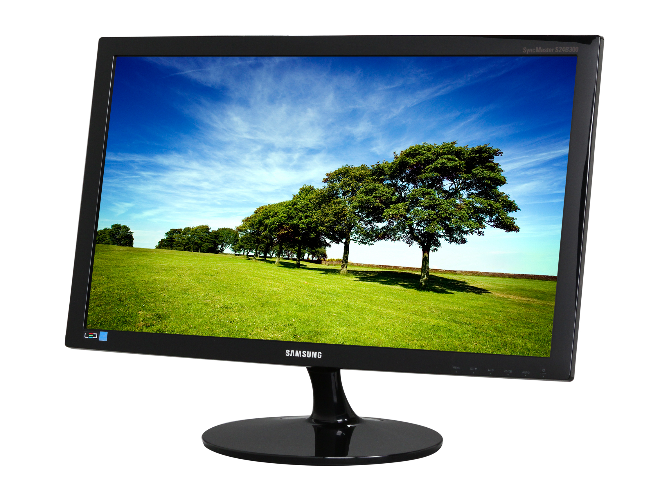 Refurbished SAMSUNG S24B300EL 24" LED Full 1080p HD Video Monitor