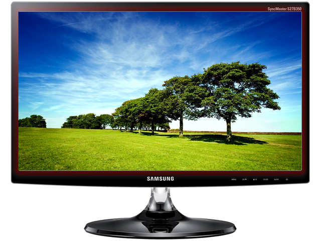 Refurbished SAMSUNG S27B350H RB Black 27" 2ms (GTG) HDMI Widescreen LED Backlight LCD Monitor 300 cd/m2 1000:1 / Mega Infinity DCR