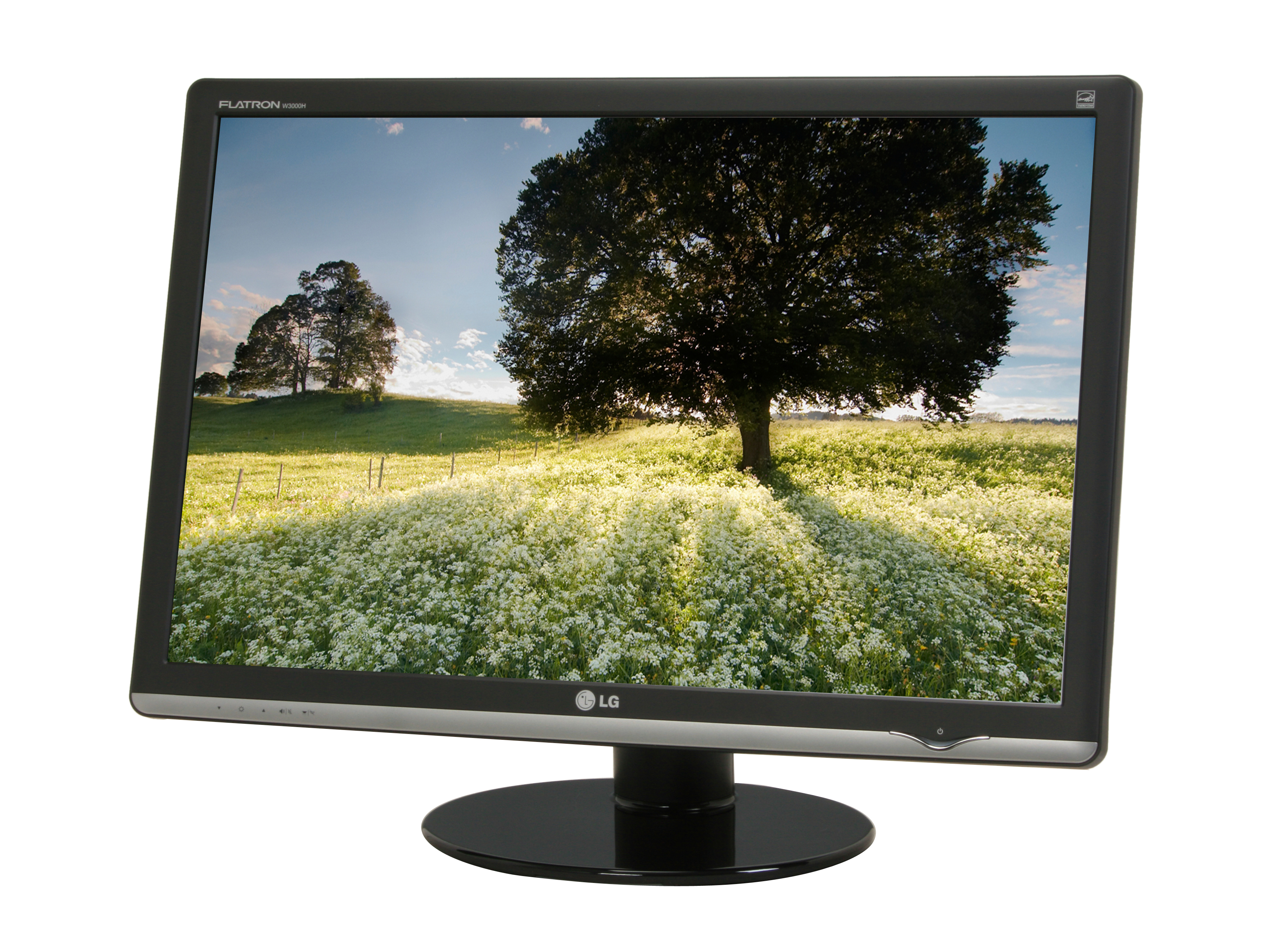 LG W3000H Bn Black 30" 5ms Widescreen LCD Monitor w/ HDCP Support 370 cd/m2 3000:1 w/ 4 USB ports