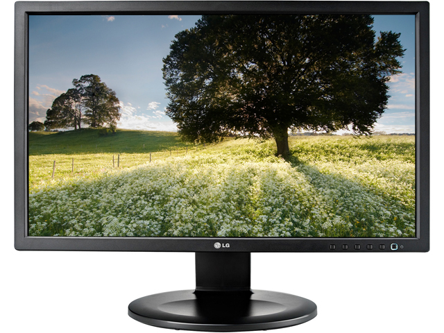 LG 22MB35PU B Black 22" 5ms Widescreen LED Backlight LCD Monitor height&pivot adjustable 250 cd/m2 DFC 5,000,000:1 (1000:1) Built in Speakers