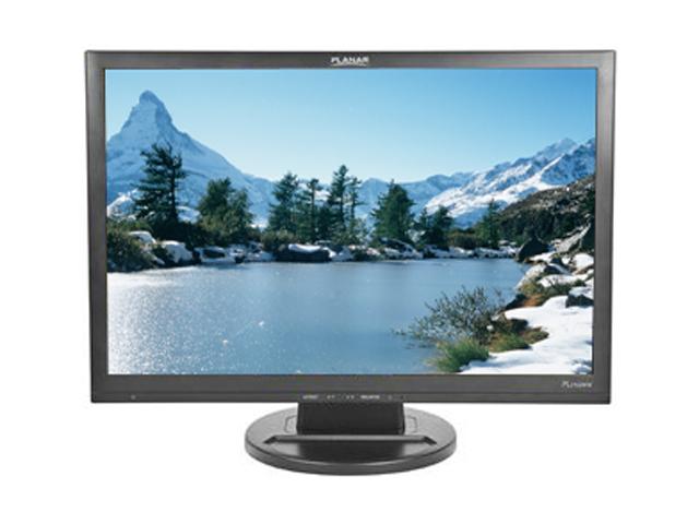 PLANAR 997 5260 00 BN Black 19" 5ms Widescreen PL1910MW LCD Monitor w/AS2 Black Dual Monitor Stand 300 cd/m2 1,000:1 Built in Speakers 