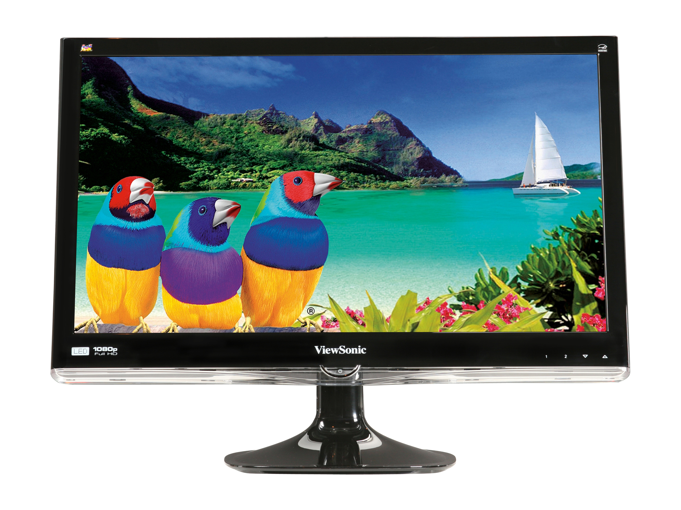 ViewSonic VX2450wm LED Black 24" (23.6" Vis) LED Backlight LCD monitor