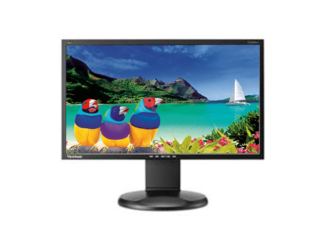 ViewSonic VG2028WM Black 20" 5ms Swivel & Height Adjustable Widescreen LCD Monitor 250 cd/m2 1000:1 Built in Speakers