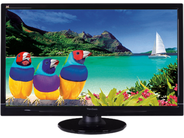 Refurbished ViewSonic VA2746M LED PB R Black 27" 3.4ms Widescreen LED Backlight LCD Monitor 300 cd/m2 DC 20,000,000:1 (1200:1) Built in Speakers