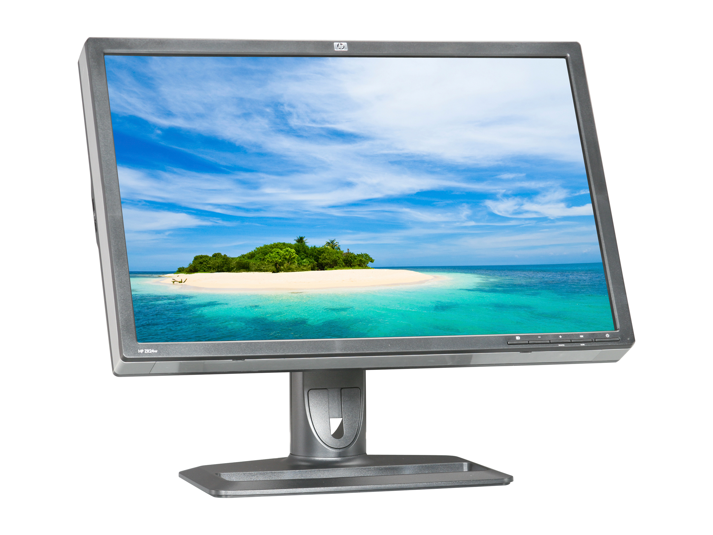 HP ZR24w Black 24" 7ms Height & Pivot Adjustable Widescreen IPS Panel LCD Monitor 400 cd/m2 1000:1