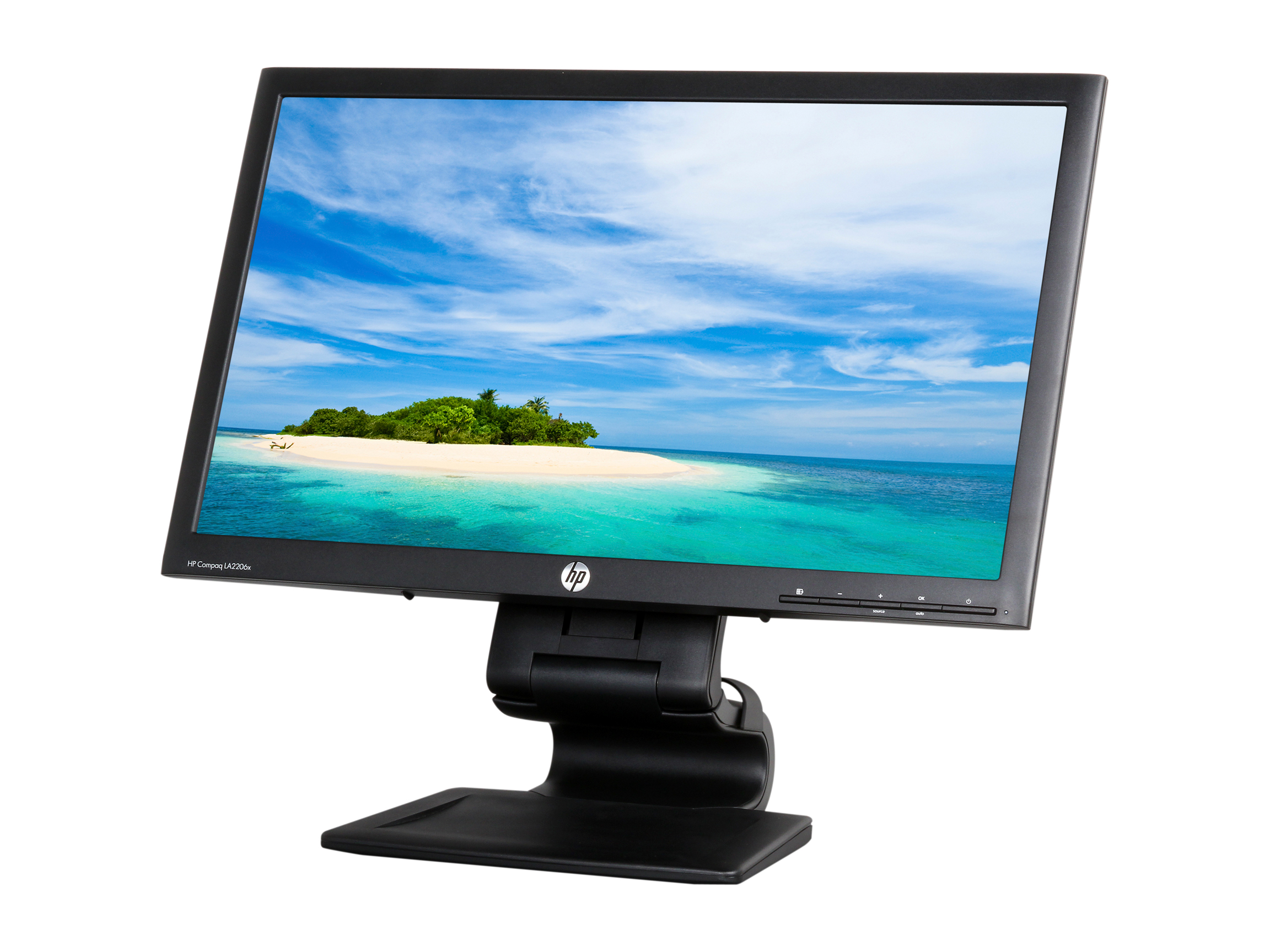 HP Compaq LA2206x Black 21.5" 5ms  Widescreen LED Backlit LCD Monitor 250 cd/m2 1000:1 (static) / 1000000:1 (dynamic)