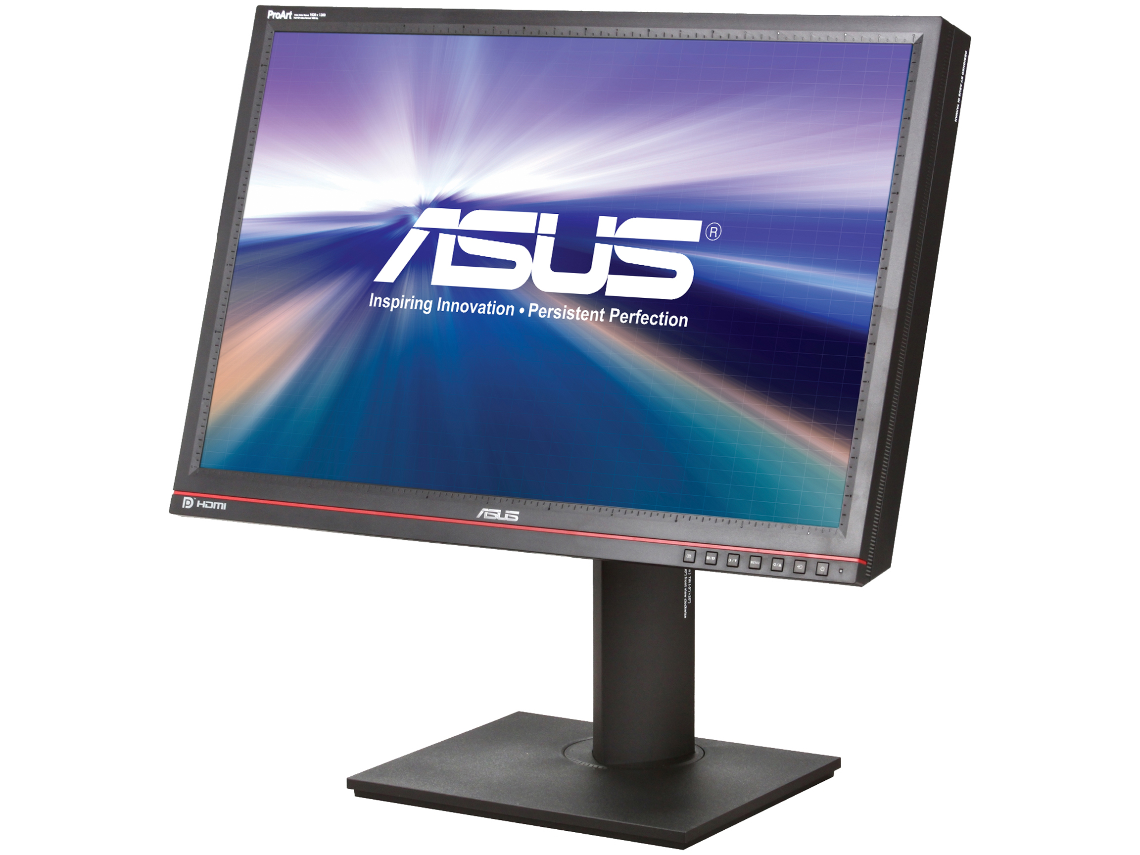 ASUS ProArt Series PA246Q Black 24.1" 6ms P IPS Height/Swivel/Pivot Adjustable LCD Monitor w/2 USB hub, Card Reader & Display port 400cd/m2 50000:1 DCR