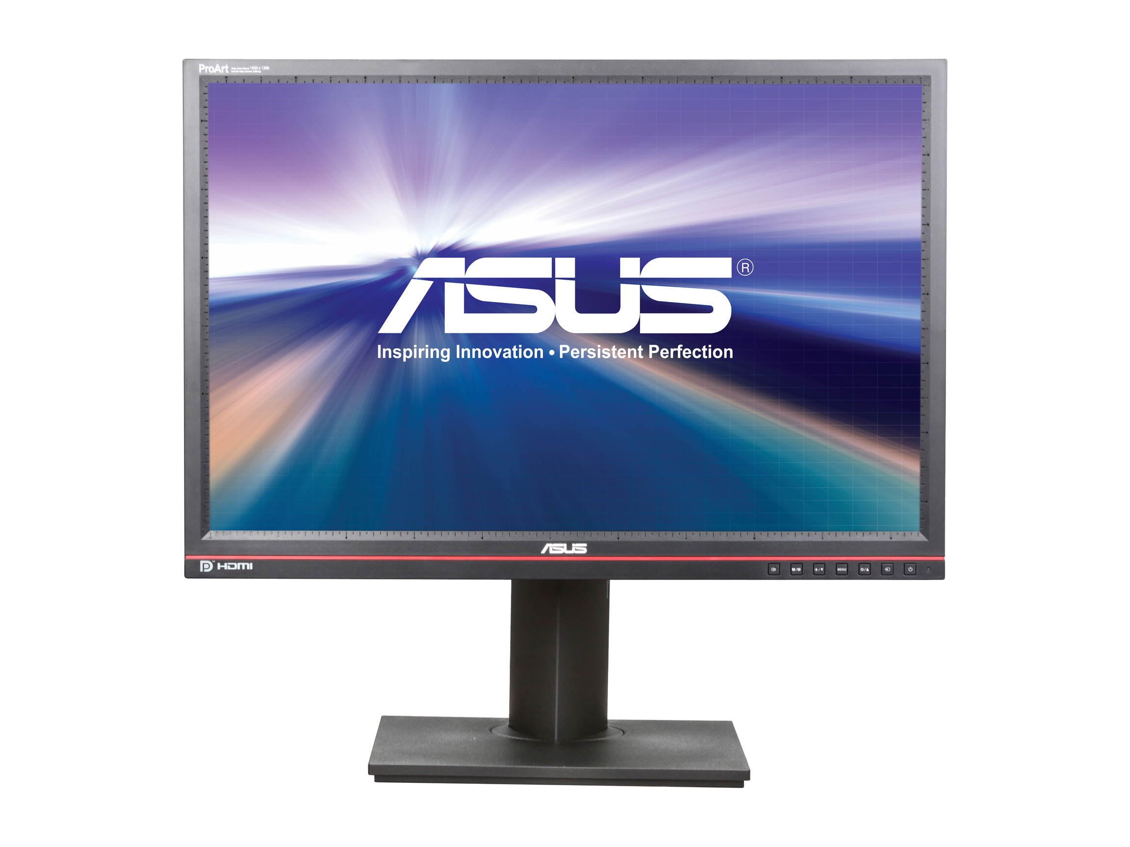 ASUS ProArt Series PA246Q Black 24.1" 6ms P IPS Height/Swivel/Pivot Adjustable LCD Monitor w/2 USB hub, Card Reader & Display port 400cd/m2 50000:1 DCR