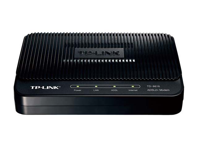 TP LINK TD 8817 ADSL2+ Ethernet / USB Modem Router