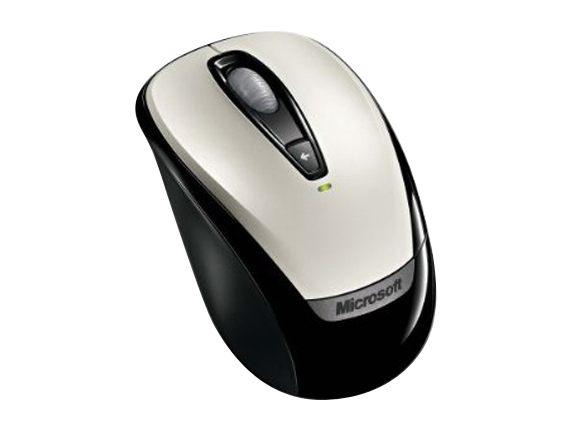    Microsoft Wireless Mobile Mouse 3000   White