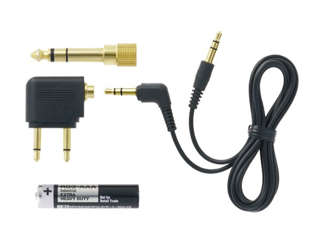JVC HANC250 3.5mm/ 6.3mm Connector Circumaural High Grade Noise Cancelling Headphones