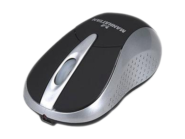 Manhattan 177139 Silver/Black  Mouse