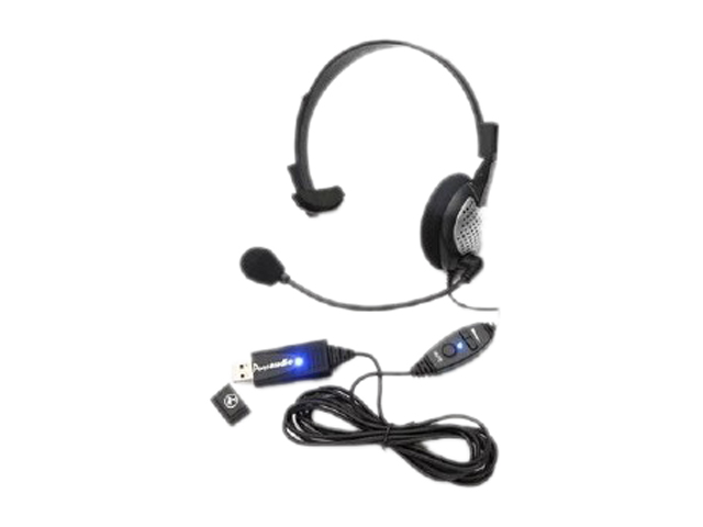 Andrea NC 181 VM USB USB Connector Circumaural Headset