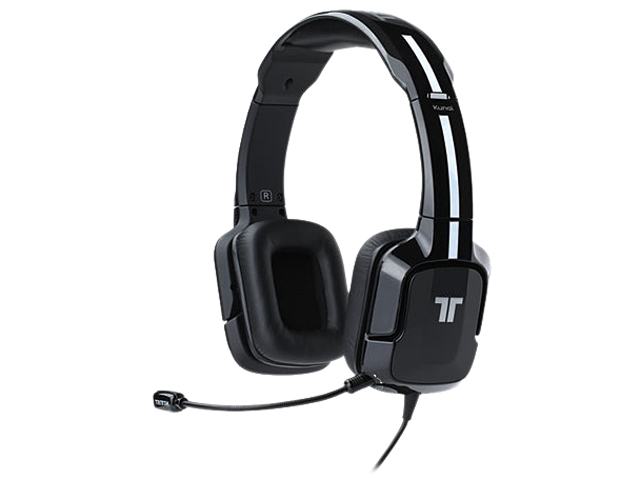 Mad Catz TRITTON Kunai TRI903590002/02/1 3.5mm Connector Supra aural Stereo Gaming Headset for Xbox 360 , PlayStation3, Wii U, PC/Mac, and Mobile Devices   Black