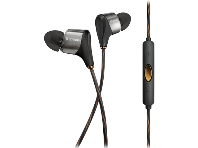 Klipsch Silver/Black XR8i Headphone/Headset