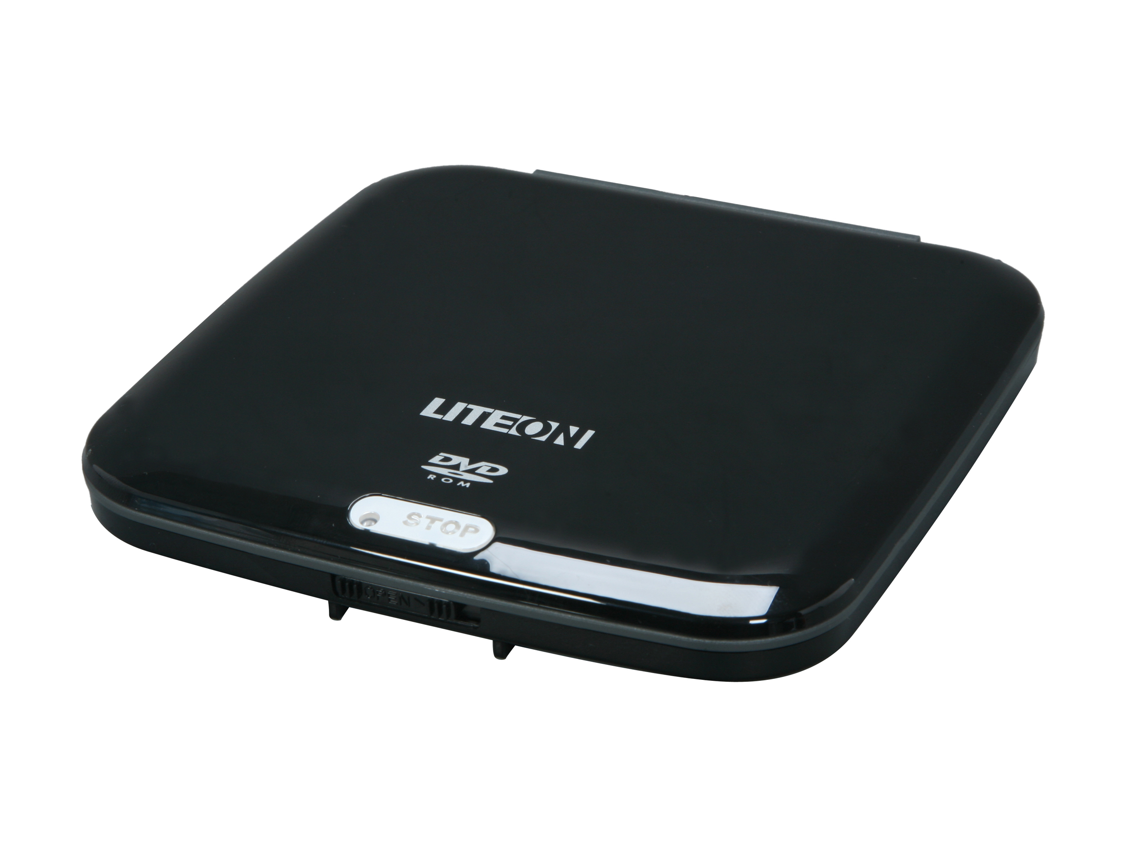 LITE ON USB 2.0 Black Top Load External Slim DVD ROM Model eTDU108 96