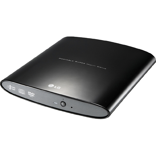 LG USB 2.0 DVD Writer   Black   External Model GP08NU6B