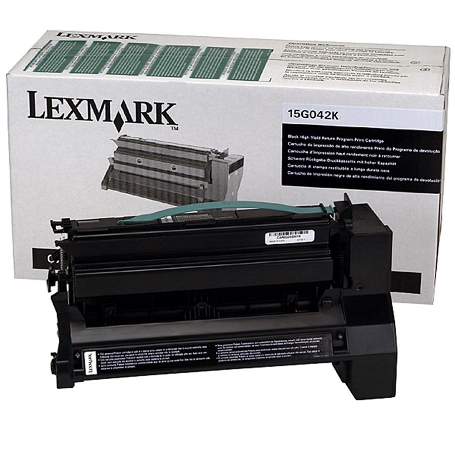 Lexmark 15G042C C752/C762 High Yield  Cartridge; Cyan 15,000 page yield (Return Program)