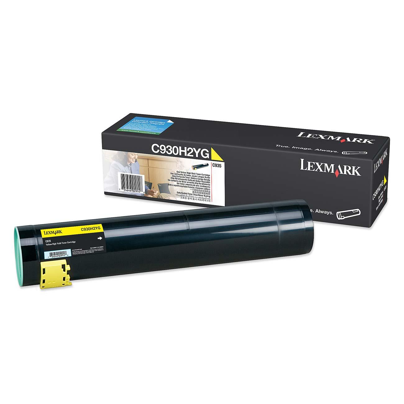 LEXMARK C930H2MG High Yield Toner Cartridge Magenta   Toner Cartridges (Genuine Brands)