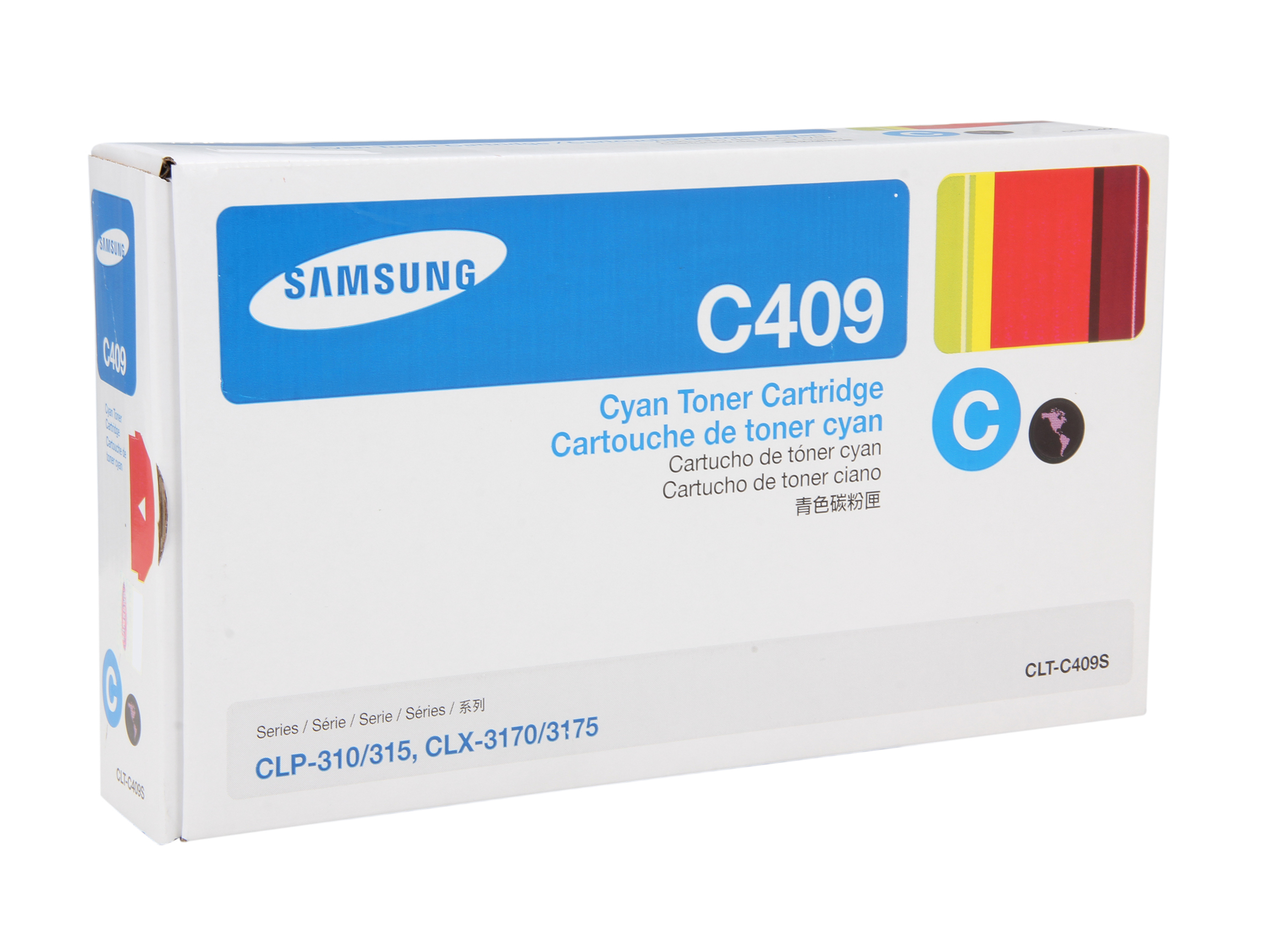 SAMSUNG M409S (CLT M409S/XAA) Laser Toner for CLP 315, CLP 315W, CLX 3175FN, CLX 3175FW Magenta