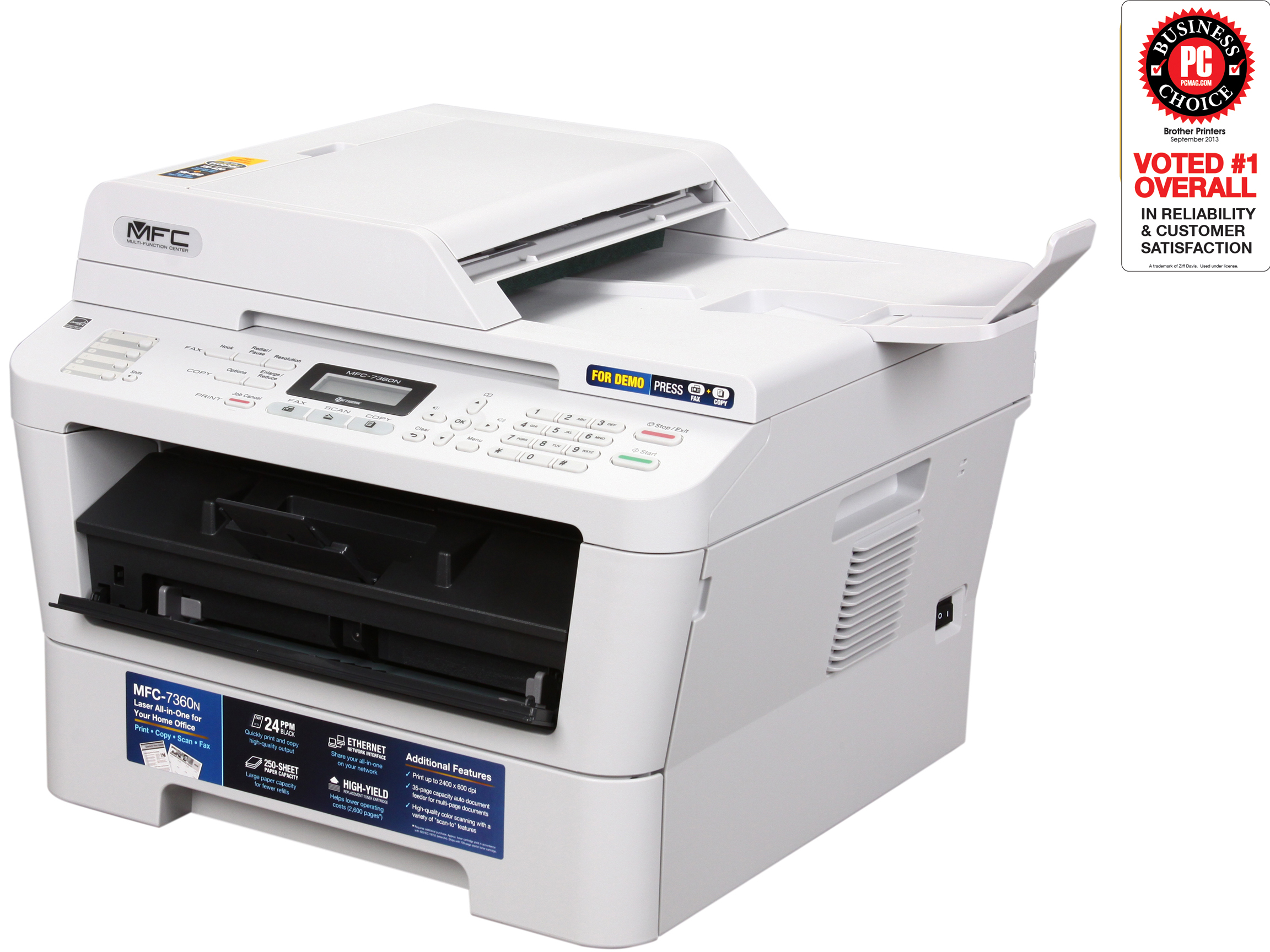brother MFC 7360N Compact Laser All in One Printer with Networking